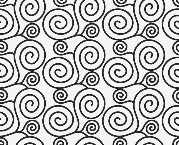 abstract swirl seamless background - Vector, imagen