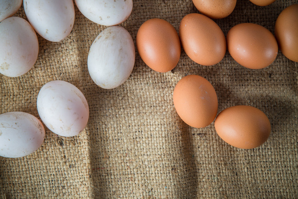 Vejce. čerstvé farmářské vejce - Fotografie, Obrázek