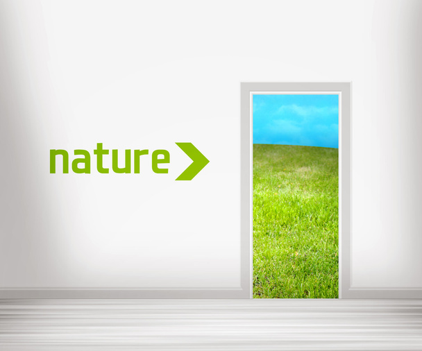 a természet ajtó - Fotó, kép