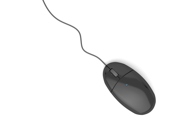 Black computer mouse - Photo, Image