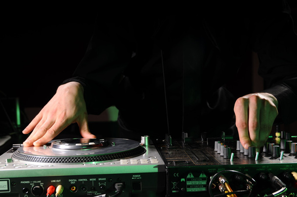 DJ μουσικής νυχτερινό κέντρο - Φωτογραφία, εικόνα