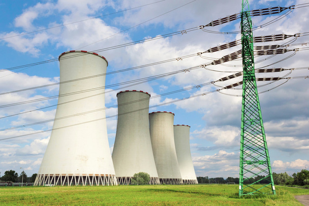 Power-plant cooling towers - Photo, Image
