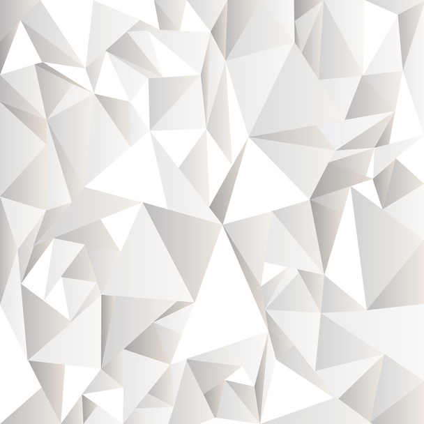 White crumpled abstract background - Vector, Image