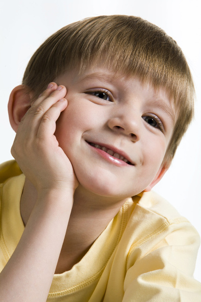 Portrait of happy boy - Foto, afbeelding