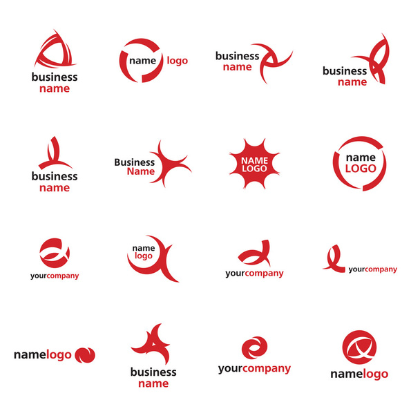 Varios logotipos que puede utilizar como logotipo de la empresa
. - Vector, Imagen