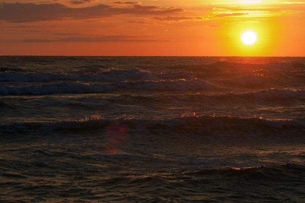 Coucher de soleil sur la mer Baltique - Photo, image