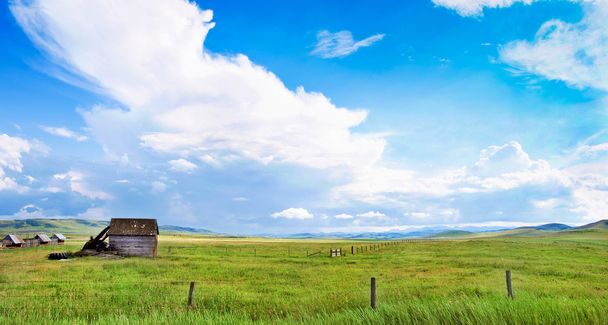 Prairie landschap in alberta, canada - Foto, afbeelding