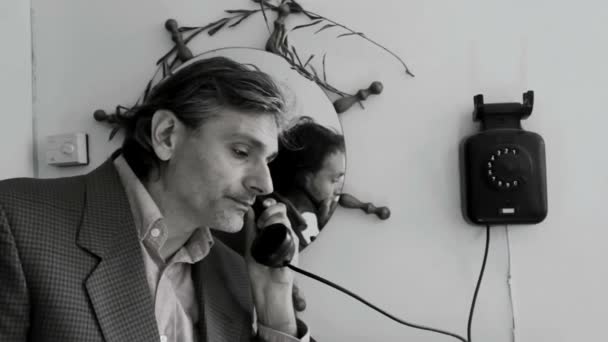 Vintage telefonní hovor - Záběry, video
