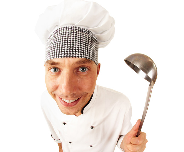 Cocinero feliz
 - Foto, imagen