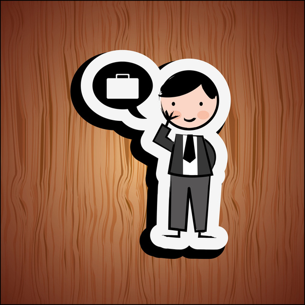 business person design - Vector, Image