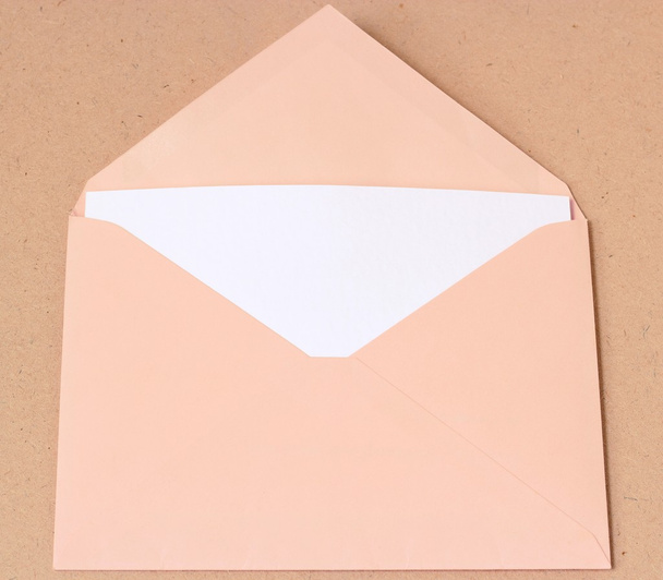 open envelope with paper - Photo, Image