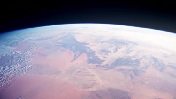 vue sur Terre depuis l'espace
 - Séquence, vidéo