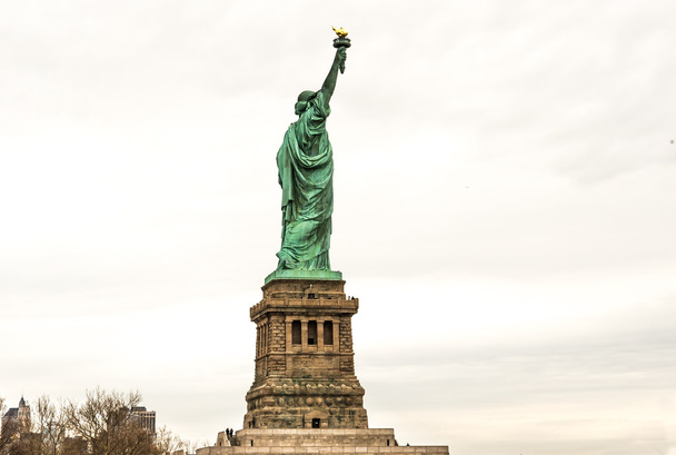 Het Vrijheidsbeeld in New York City - Foto, afbeelding