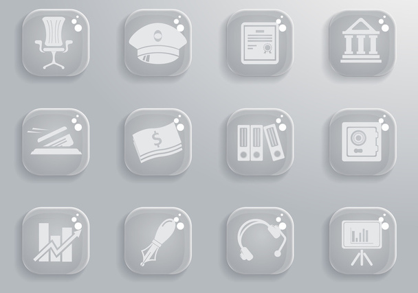 Finance icon set - Vector, Image