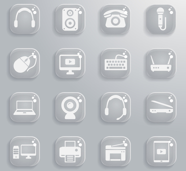 Devices simply icons - Vector, Image