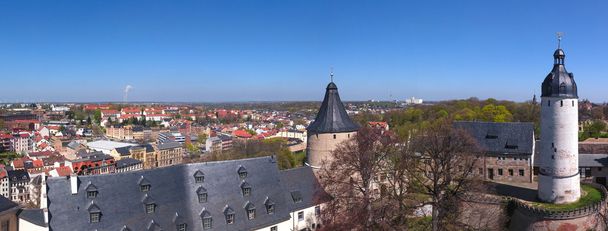 アルテンブルク城ドイツ mediecal 町 - 写真・画像