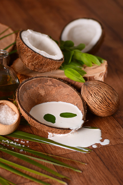 moisturizing cream coconut - Valokuva, kuva
