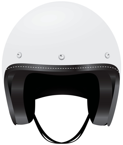 Motorcycle helmet - Vektör, Görsel