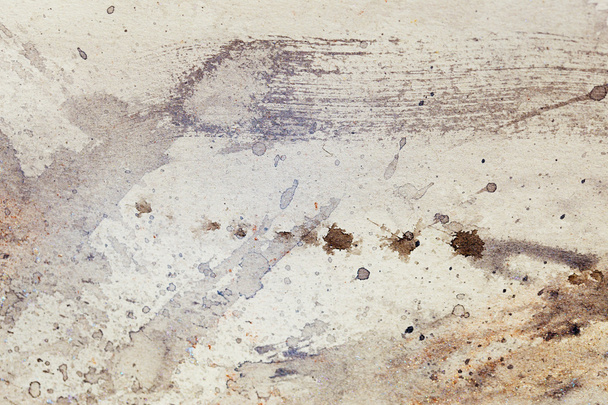 abstract painting with blurry and stained structure. - 写真・画像