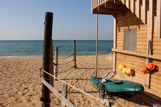 kajak op het strand             - Foto, afbeelding