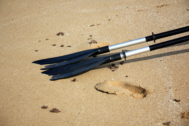 kajak op het strand             - Foto, afbeelding