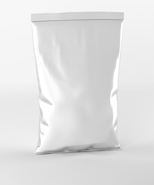 witte folie zak - Foto, afbeelding