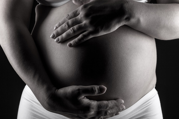 Portrait of a pregnant woman - Foto, Bild