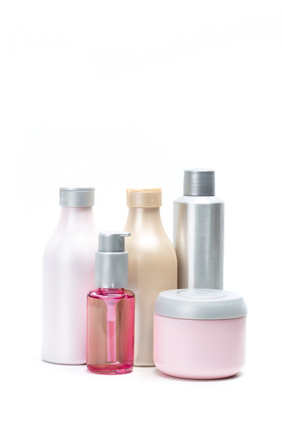Cosmetic containers isolated  - Φωτογραφία, εικόνα