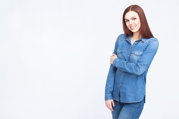Woman in jeans - Photo, image