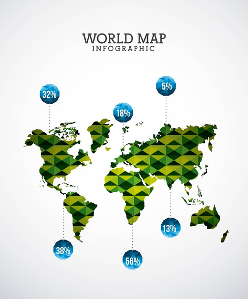maailman kartta suunnittelu
 - Vektori, kuva