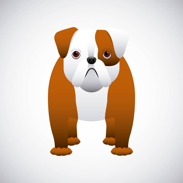 Engels bulldog ontwerp - Vector, afbeelding