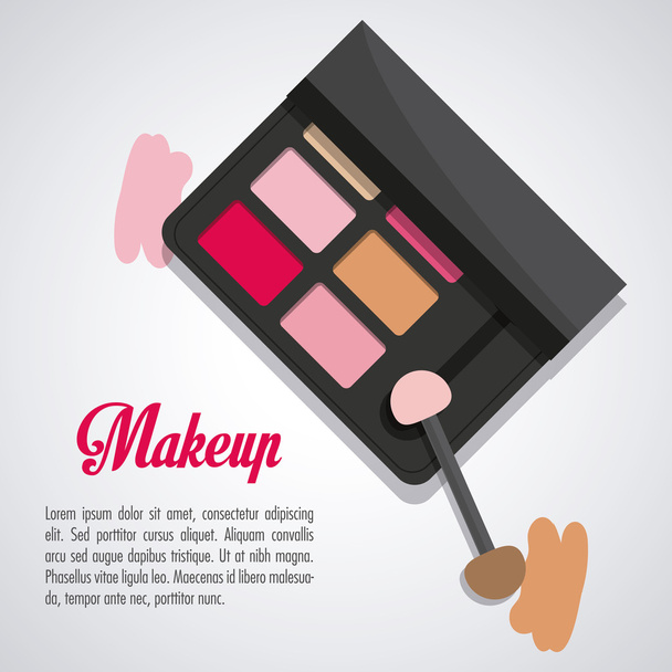Design of Cosmetics and Make up - Vector, Image