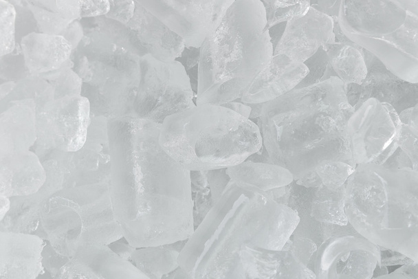 Hintergrund mit Eiswürfeln für kalte Getränke - Foto, Bild