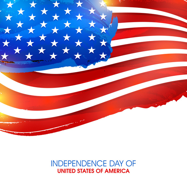 American Independence Day celebration background. - Вектор,изображение