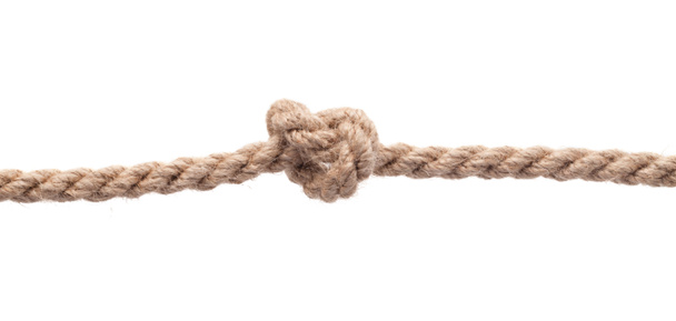cuerda con nudo
  - Foto, imagen