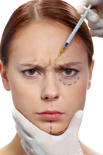 Anti-wrinkle injection - Photo, Image