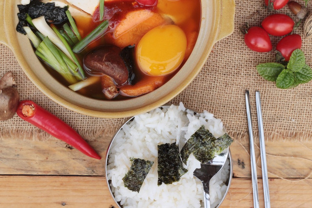 Finom levest koreai tofu - Fotó, kép