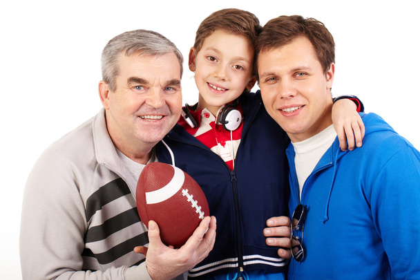 Спортивная семья
 - Фото, изображение