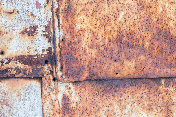 Paslı eski metal arka plan - Fotoğraf, Görsel