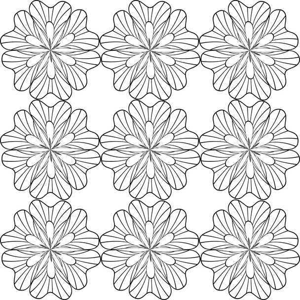 Seamless lace pattern - Vecteur, image