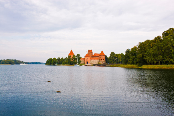 Trakai Adası Kalesi, Litvanya - Fotoğraf, Görsel