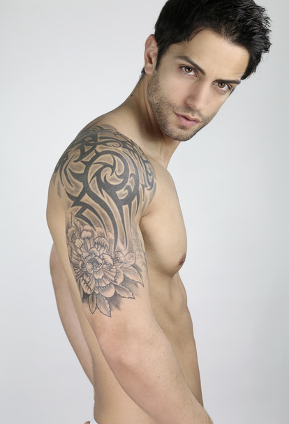 Košili Tetovaný muž  - Fotografie, Obrázek