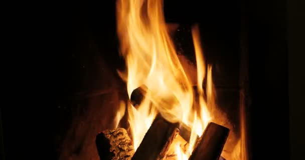 居心地の良い暖炉 4 k 映像 - 映像、動画