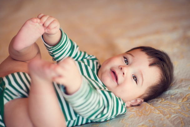 Portrait of happy beautiful baby - Valokuva, kuva