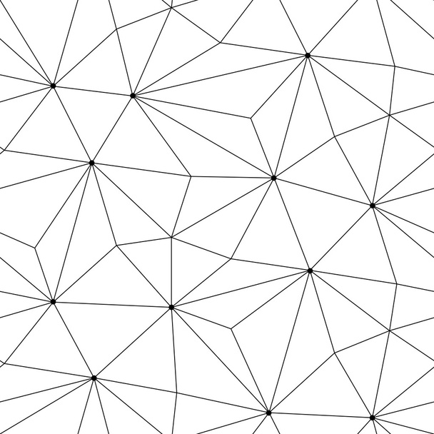 Geometric triangle seamless graphic pattern  - Vektor, obrázek