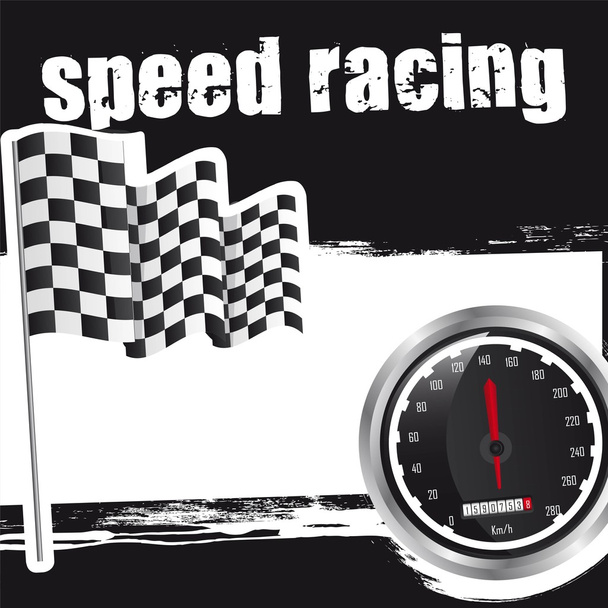Carrera de velocidad
 - Vector, imagen