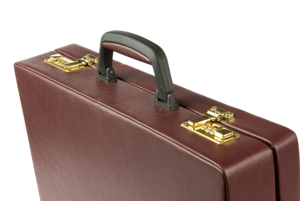 Leather briefcase - Foto, afbeelding