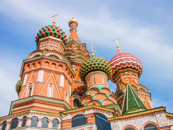 聖ワシリイ大聖堂、モスクワ - 写真・画像