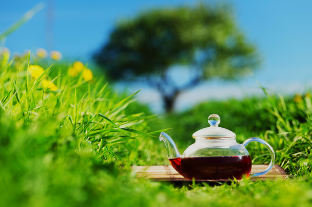 Natural tea - Foto, afbeelding