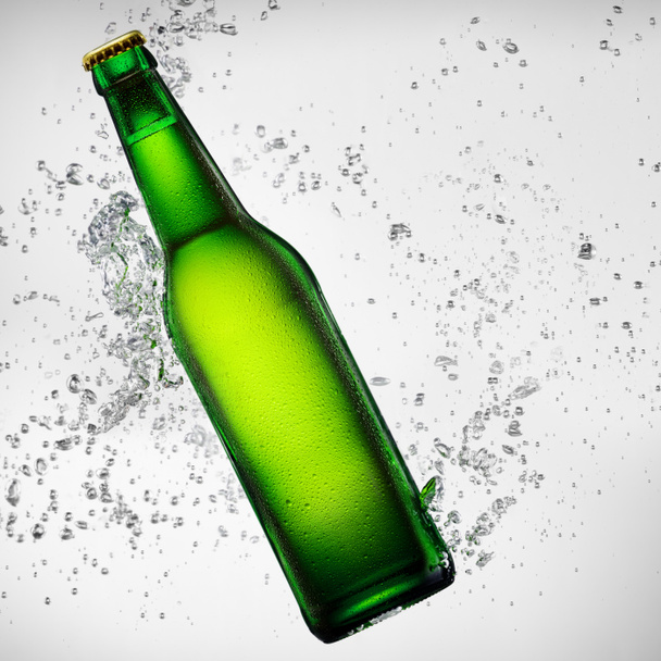 Beer bottle under water - Photo, Image